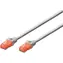 Digitus Patch cord UTP 6 1m šedá