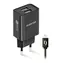 Aligator Chytrá síťová nabíječka 2.4A Lightning (CHA0044) černá / 2xUSB / smart IC / Lightning kabel / doprodej