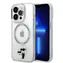 Karl Lagerfeld IML Karl and Choupette NFT MagSafe Zadní Kryt pro Apple iPhone 15 Pro Max transparentní