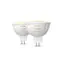 Philips Hue WA LED žárovka 5.1W sada 2ks / GU5.3 / MR16 / 12V / 400lm / 2200K-6500K / IP20