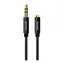SWISSTEN TEXTILE 3.5mm jack - 3.5mm jack 1.5m černá