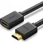 UGREEN Prodlužovací kabel HDMI 2.0 HDMI(M) - HDMI (F) 1m / 4K