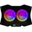 MODECOM Silent Fan CF18 černá / chladicí podložka na notebook do 18" / 2x 115mm ventilátor 