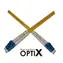 Opticord G657A LC/UPC-LC/UPC Optický patch cord 09/125 2m