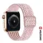 SWISSTEN Nylonový řemínek se sponou pro Apple Watch 38/40/41mm růžová