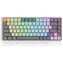 Redragon K652 Azure šedá / Bezdrátová herní klávesnice / mechanická / spínače red / USB / RF 2.4 GHz / Bluetooth / US