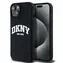 DKNY Liquid Silicone Arch Logo MagSafe Zadní Kryt pro Apple iPhone 11 černá