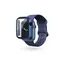 Epico Skleněný ochranný kryt pro Apple Watch Watch 7/8 (41 mm) metalická modrá