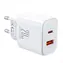 Joyroom JR-TCF05 bílá / Nabíjecí adaptér / 20W / 1x USB-A / 1x USB-C 