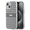 DKNY PC/TPU Repeat Pattern Tonal Stripe Magsafe Zadní Kryt pro Apple iPhone 15 béžová