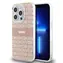 DKNY PC/TPU Repeat Pattern Tonal Stripe Magsafe Zadní Kryt pro Apple iPhone 13 Pro růžová