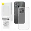 Baseus P60112201201-01 Corning Pouzdro pro Apple iPhone 12 Pro Max čirá / + tvrzené sklo