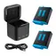 Telesin GP-BNC-901  3-slotový nabíjecí box pro baterie GoPro Hero 9 & Hero 10 & Hero 11 & Hero 12 2