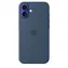 Apple Silikonový kryt s MagSafe pro iPhone 16 Plus - Denim