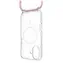 FIXED Pouzdro MagPure Neck s růžovou šňůrkou na krk pro Apple iPhone 16 Plus