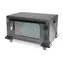 DIGITUS Nabíjecí vozík pro tablety 16 nabíjecích základen pro až 14" zařízení černá / el. zámek / 384 x 550 x 375 mm