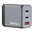 Verbatim GNC-65 Cestovní adaptér / GaN / 2x USB-C PD 65w / USB-A QC 3.0