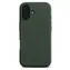 Woolnut Leather Case ochranný kryt pro Apple iPhone 16 zelená 