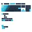 Glorious vyměnitelné klávesy GPBT Gradient (ANSI US) - Celestial Ice / PBT / 131 ks / ANSI US layout / Cherry MX(+) 