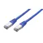 C-TECH patchcord Cat5e Kabel FTP 0.5 m modrá