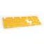 Ducky Double-Shot Keycap Set / PBT / žlutá / 109 kláves / DE 
