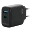 Mobilis Wall Charger 45W černá / 1x USB-A / 1x USB-C