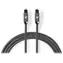 Nedis Optický audio kabel TosLink (M) - TosLink (M) 2.00 m šedá 
