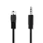 Nedis DIN Audio kabel DIN 5pinová (M) - jack 3.5 mm (M) 1.00 m černá