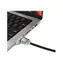 Compulocks Adaptér + kabelový zámek s klíčem pro Apple Macbook Pro 16" 2021 stříbrná