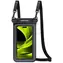 Mobile Origin Waterproof Floating Case with Small Pouch  6,8" - černá/bílá / vodotěsné univerzální pouzdro s kapsičkou