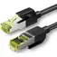 UGREEN NW150 Kabel síťový kabel černá / 2 m /  10 Gbps / 600 MHz / Cat 7