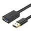 Ugreen prodlužovací kabel USB 3.0 (samice) - USB 3.0 (samec) černá / 1m 
