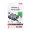 SWISSTEN 22013939 10000mAh stříbrná / Powerbanka s integrovanými kabely / 2x USB-C + Lightning