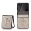 Guess PU 4G Metal Logo Zadní Kryt pro Samsung Galaxy Z Flip 7 Pink