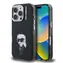 Karl Lagerfeld IML Aquarelle Karl Zadní Kryt pro iPhone 16 Pro Max Black