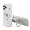 Karl Lagerfeld Ringstand Karl and Choupette MagSafe Zadní Kryt pro iPhone 17 Pro Max White