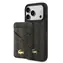 Lacoste PVC Blend MagSafe Zadní Kryt + Peněženka pro iPhone 17 Pro Brown