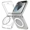Spigen Ultra Hybrid Pro kryt s MagSafe pro Samsung Galaxy Z Flip 2025 FE/Flip 6 čirá