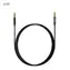 Dudao L12S AUX audio kabel / mini jack 3,5 mm / 1m / 3 pólový stereo / černá