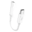 Dudao L16C Pro audio adaptér / USB-C / 3,5 mini jack / bílá