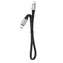 Dudao Datový kabel  L10P / USB-C / Lightning 20W / 0.23 m / černá