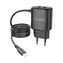 Dudao A2ProL síťová nabíječka s kabelem Lightning černá / 2x USB / 12W / 5V / 2,4A