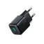 Joyroom JR-TG7 síťová nabíječka s USB-C - USB-C 1m 60W kabelem černá / USB-C + USB-A / 33W
