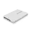 Rozbaleno - AXAGON RSS-M2SD, SATA - M.2 SATA SSD, interní 2.5" ALU box, stříbrný / rozbaleno