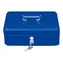 WEDO 300 Přenosná pokladna modrá / 5 přihrádek / 1 spona / uzamykatelná