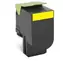 Lexmark 80C2HYE korporátní toner žlutá / pro CX510DE / CX410DE / 3000stran