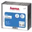 Hama CD BOX SLIM náhradní obal 10ks transparentní-černá