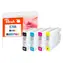 Peach 755XL kompatibilní cartidge MultiPack / pro WorkForce Pro WF-8090 DW Series / 1x130 & 3x70ml