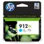 HP 912XL originální cartridge modrá / pro HP OfficeJet 8013 & HP OfficeJet Pro 8023 / 9.9ml / 825 stran