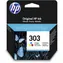 HP 303 originální cartridge barevná  / HP Envy Inspire 7221e / 165 stran